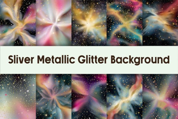 Download Silver Metallic Glitter Background - Background Collection