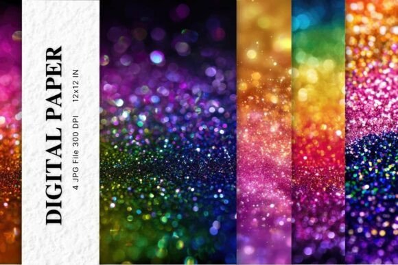 Download Glitter Sparkle Ombre Texture Background - Background Collection