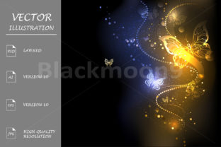 Download Background with Butterflies - Background Collection