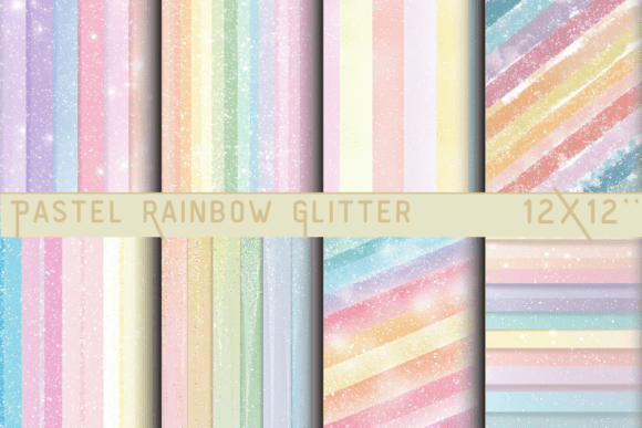 Download Pastel Rainbow Glitter Backgrounds - Background Collection