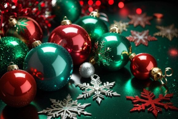 Download Christmas Background Digital Paper - Background Collection