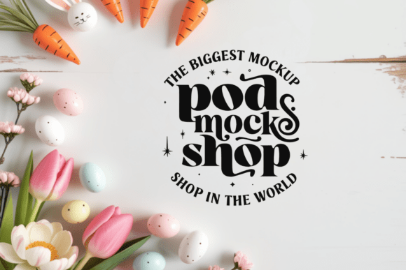 Download Boho Easter Background Mockup - Background Collection