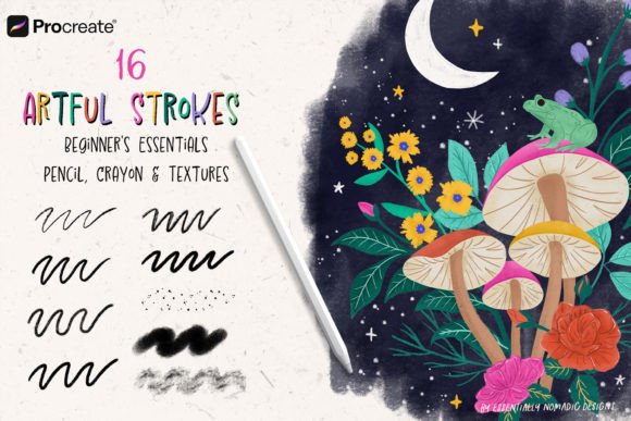 Download Procreate Brush Pack - Pencil &amp; Crayon - Brush pack Collection