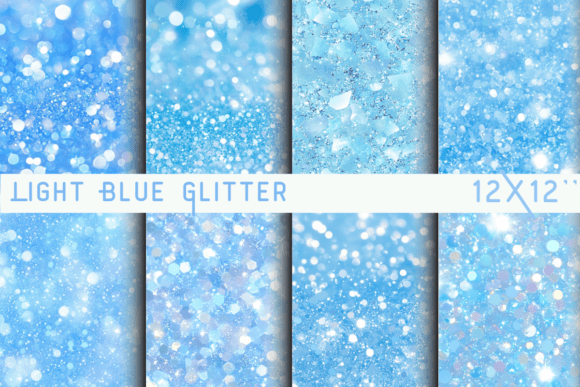 Download Light Blue Glitter Background - Background Collection