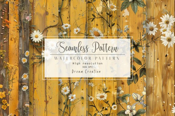 Download Spring Wooden Digital Paper Background - Background Collection