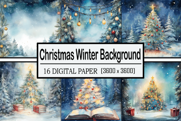 Download Christmas Winter Background - Background Collection