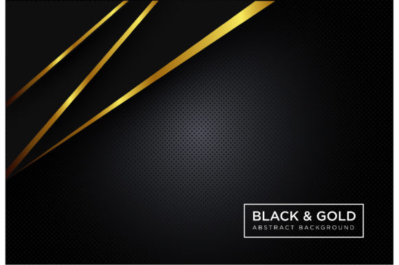 Download Dark Black and Gold Mosaic Background - Background Collection