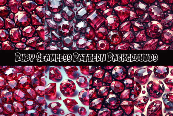 Download Ruby Seamless Pattern Backgrounds - Background Collection