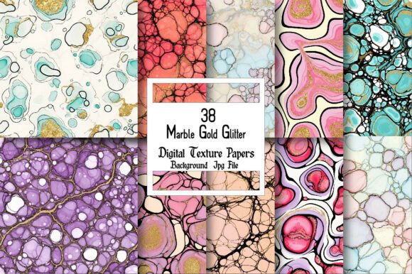 Download Marble Gold Glitter Background - Background Collection