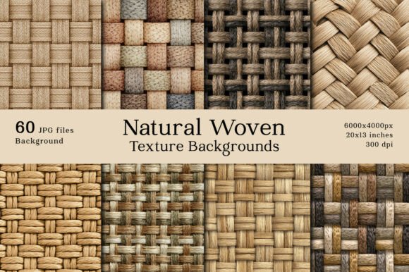 Download 60 Natural Woven Texture Backgrounds - Background Collection