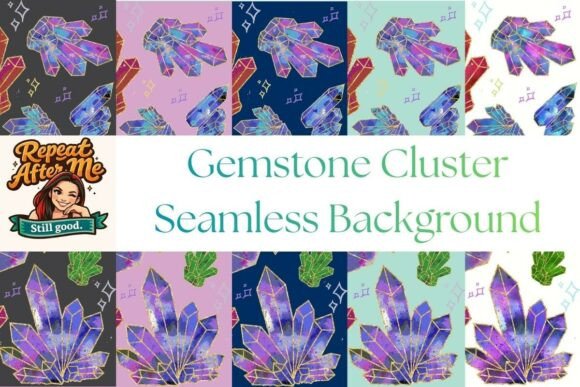 Download Gemstone Cluster Background - Background Collection