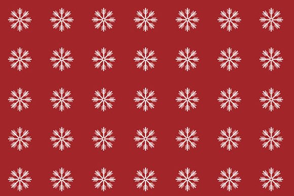 Download Christmas Red Background with Snowflakes - Background Collection