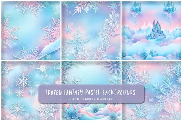 Download Frozen Fantasy Pastel Backgrounds - Background Collection
